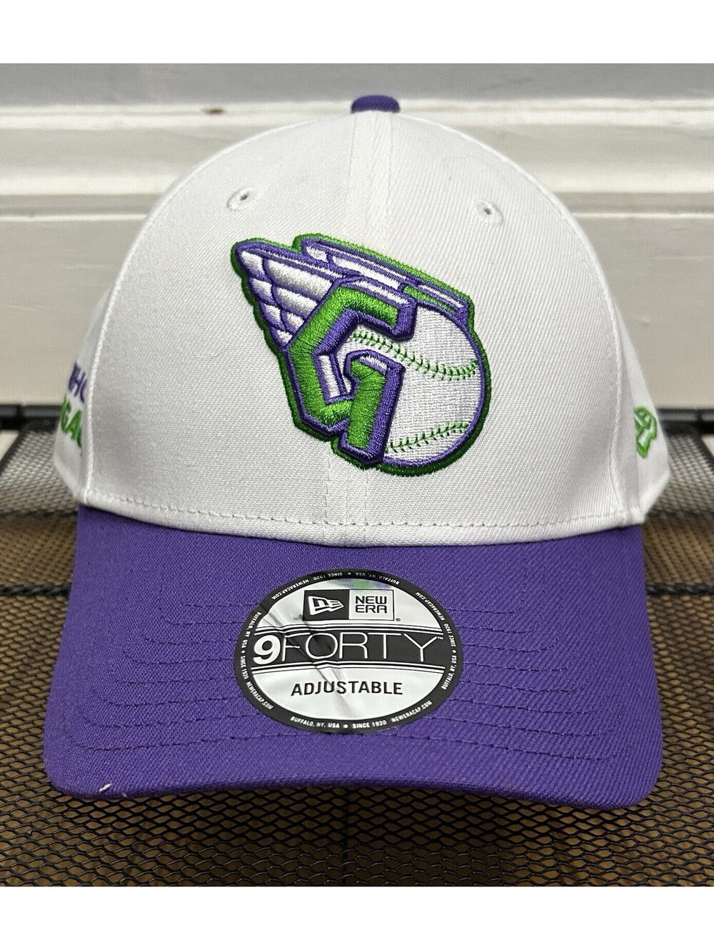 New Era Cleveland Guardians Adjustable Hat Union Home Mortgage OSFM